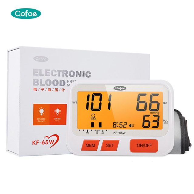 KF-65W Cofoe Automatisches digitales Blutdruckmessgerät (Armtyp)