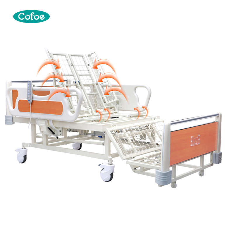 Elektrische Patientenkrankenhausbetten R03 mit Seitengittern