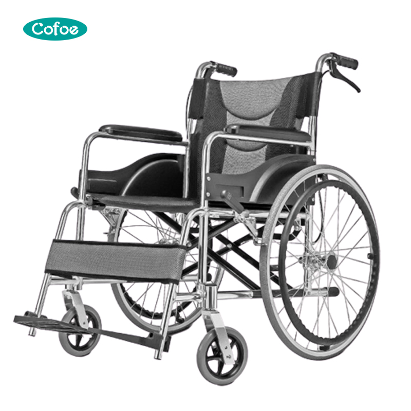 KF-A010 Faltbarer tragbarer manueller Rollstuhl
